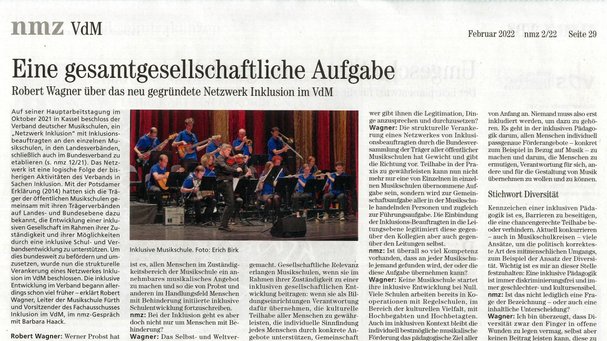 Foto des nmz-Artikels