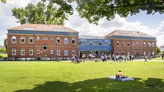 Gebäude der Musikschule Fürth im Südstadtpark