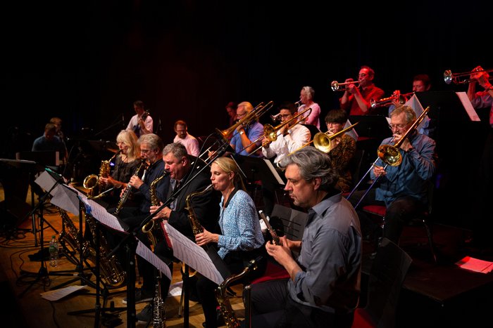 Big Band aus erwachsenen Musiker:innen